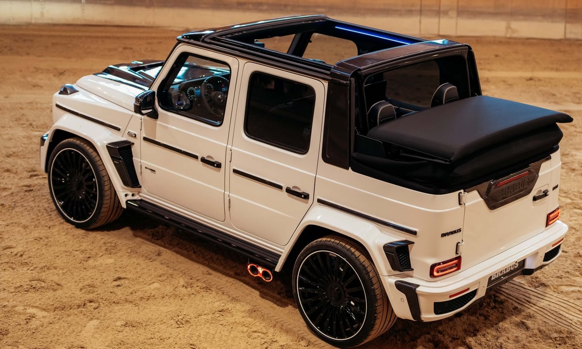 REMUS Sport Egzozlarla BRABUS 800 Cabriolet